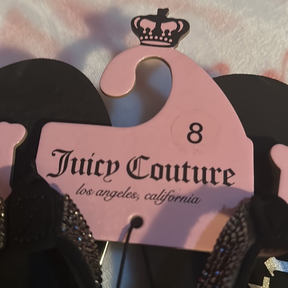 Juicy Couture sparkle platform flip flops - Picture 4 of 8